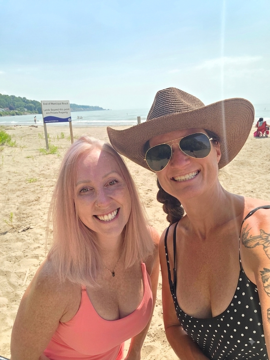 Crystal and Teri, co-founders of The Awaken Café